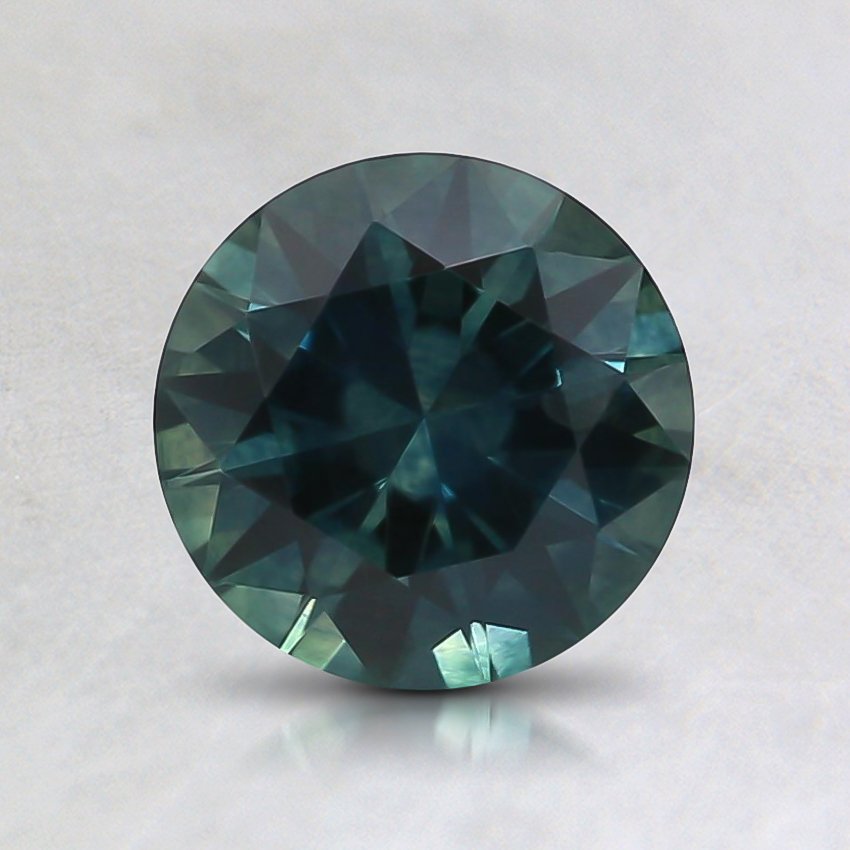 6.5mm Montana Teal Round Sapphire