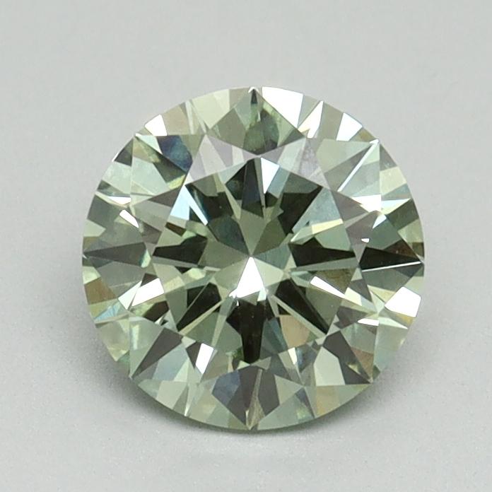 1.00 Ct. Fancy Intense Green Round Lab Grown Diamond