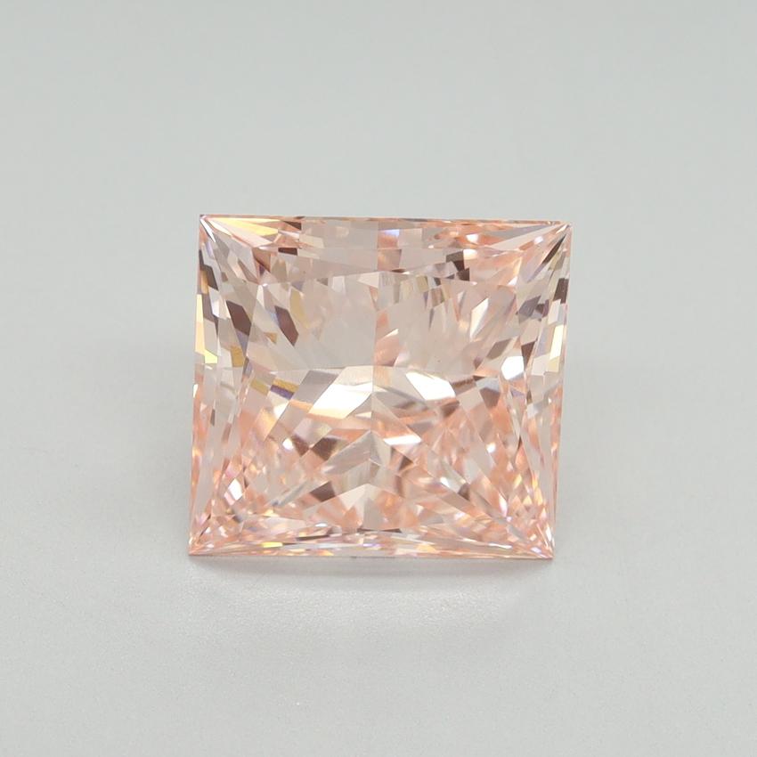 4.04 Ct. Fancy Intense Pink Princess Lab Grown Diamond