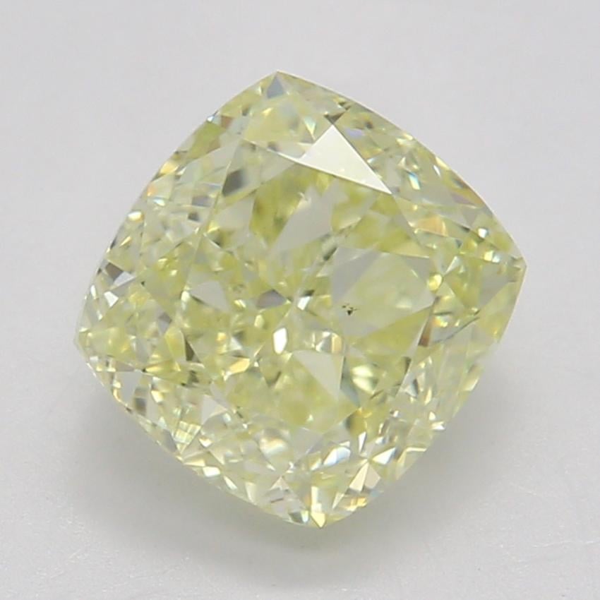 1.02 Ct. Fancy Yellow Cushion Diamond