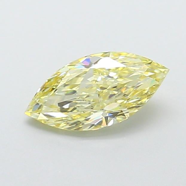 1.09 Ct. Fancy Light Yellow Marquise Lab Grown Diamond
