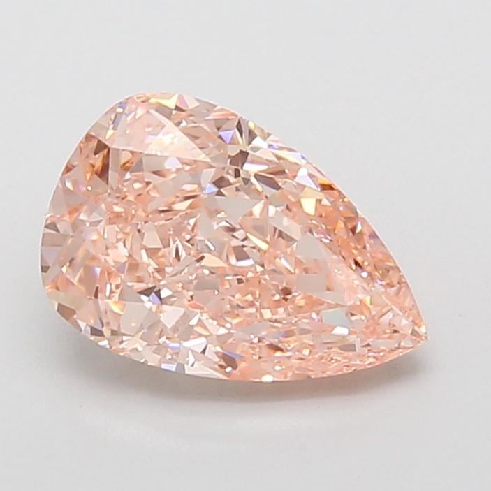 2.05 Ct. Fancy Vivid Pink Pear Lab Grown Diamond