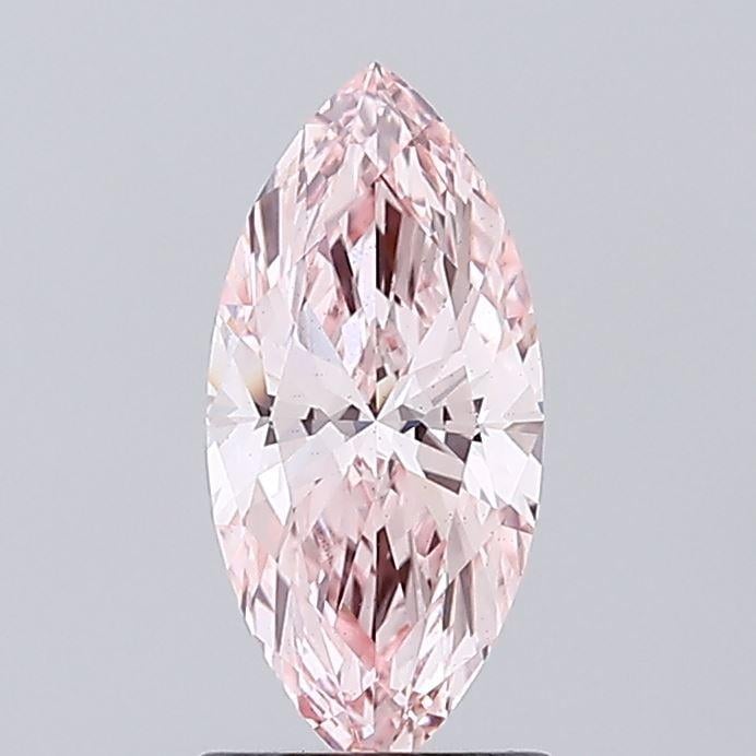 1.21 Ct. Fancy Vivid Pink Marquise Lab Grown Diamond