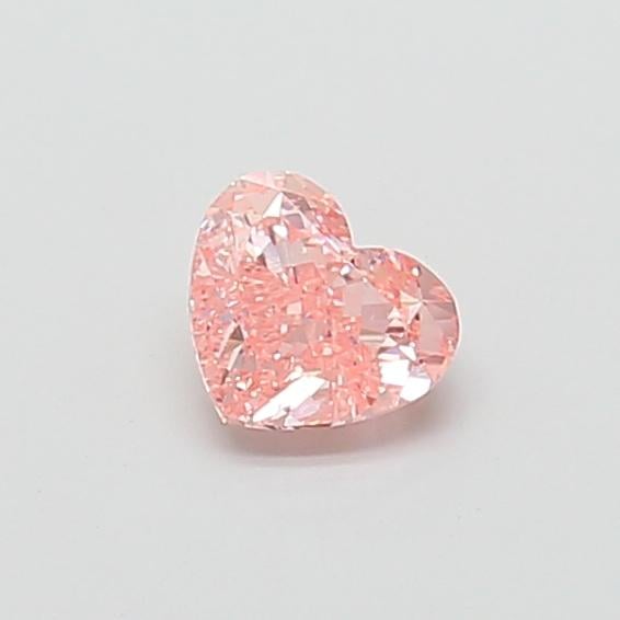 1.06 Ct. Fancy Intense  Pink Heart Lab Grown Diamond