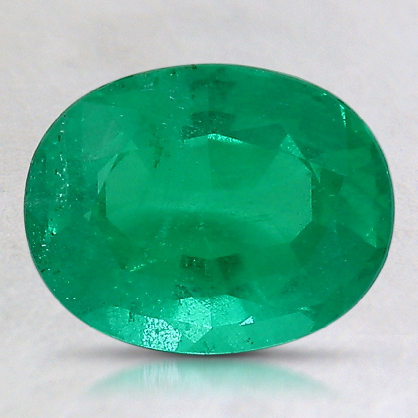 9x7.1mm Premium Oval Emerald