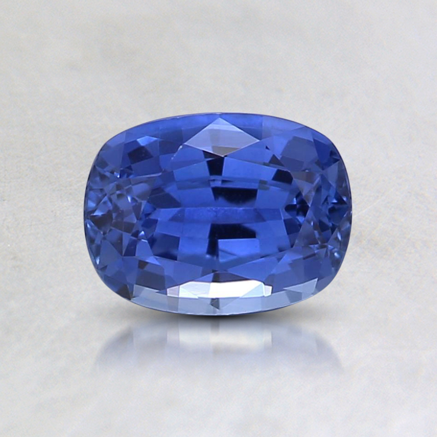 6.3x4.8mm Premium Blue Cushion Sapphire