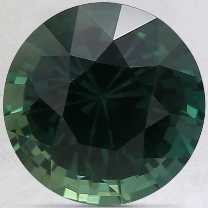 9.9mm Premium Teal Round Sapphire