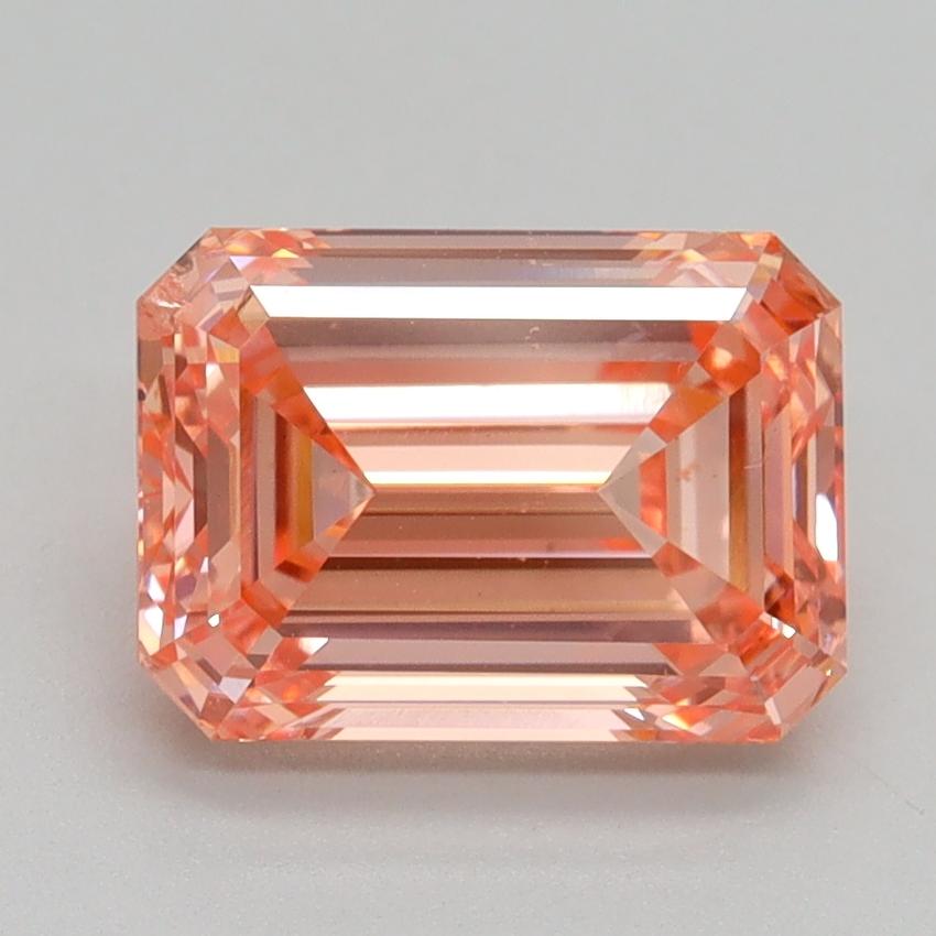 2.51 Ct. Fancy Intense Pink Emerald Lab Grown Diamond