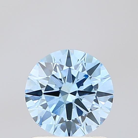 1.00 Ct. Fancy Vivid Blue Round Lab Grown Diamond