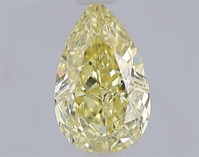 1.00 Ct. Fancy Intense  Yellow Pear Lab Grown Diamond
