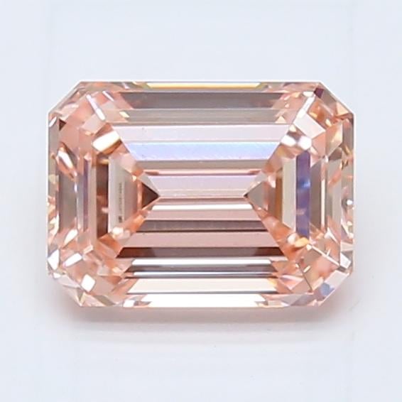 1.27 Ct. Fancy Intense Pink Emerald Lab Grown Diamond