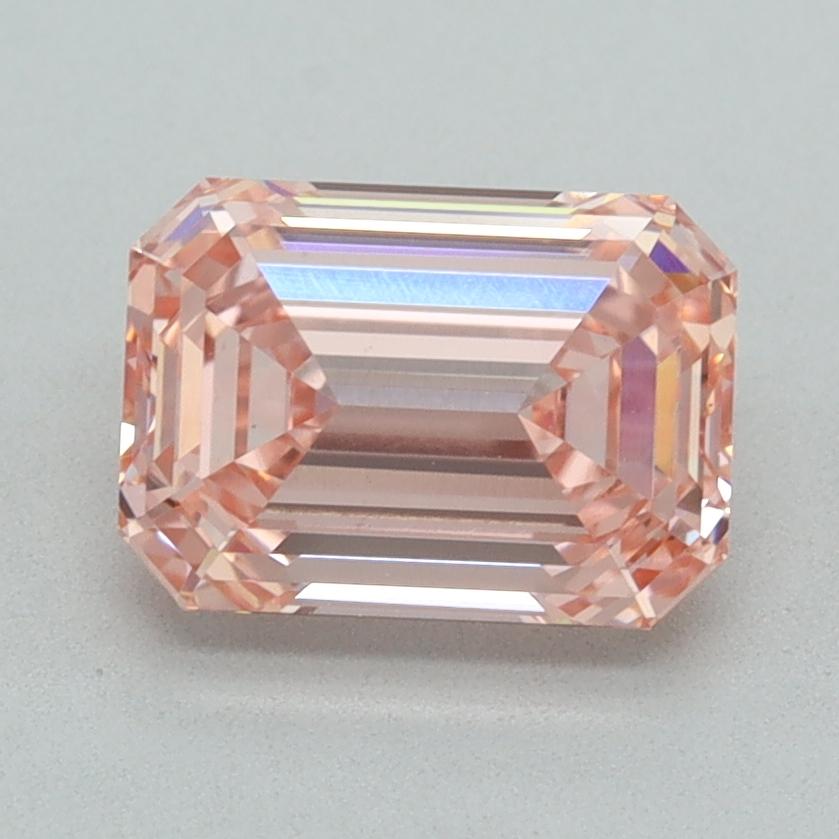 2.04 Ct. Fancy Intense  Pink Emerald Lab Grown Diamond