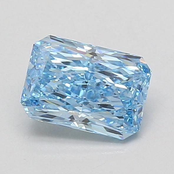 1.09 Ct. Fancy Vivid Blue Radiant Lab Grown Diamond