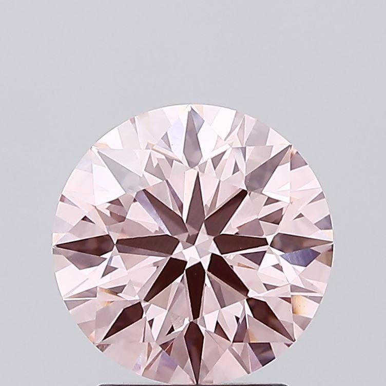 2.29 Ct. Fancy Intense Pink Round Lab Grown Diamond