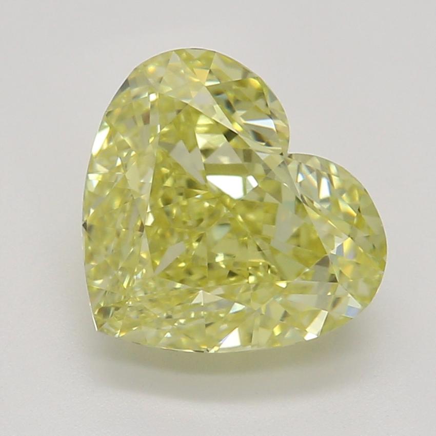 1.5 Ct. Fancy Intense Yellow Heart Diamond