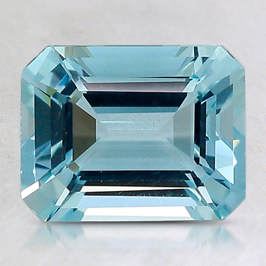 8.6x6.8mm Emerald Aquamarine