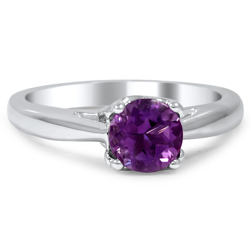 Modern Amethyst Vintage Ring