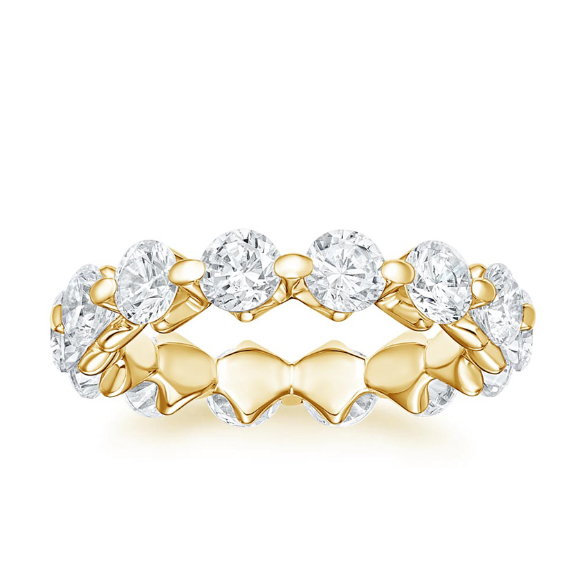 Riviera Eternity Diamond Ring (3 ct. tw.) in 18K Yellow Gold