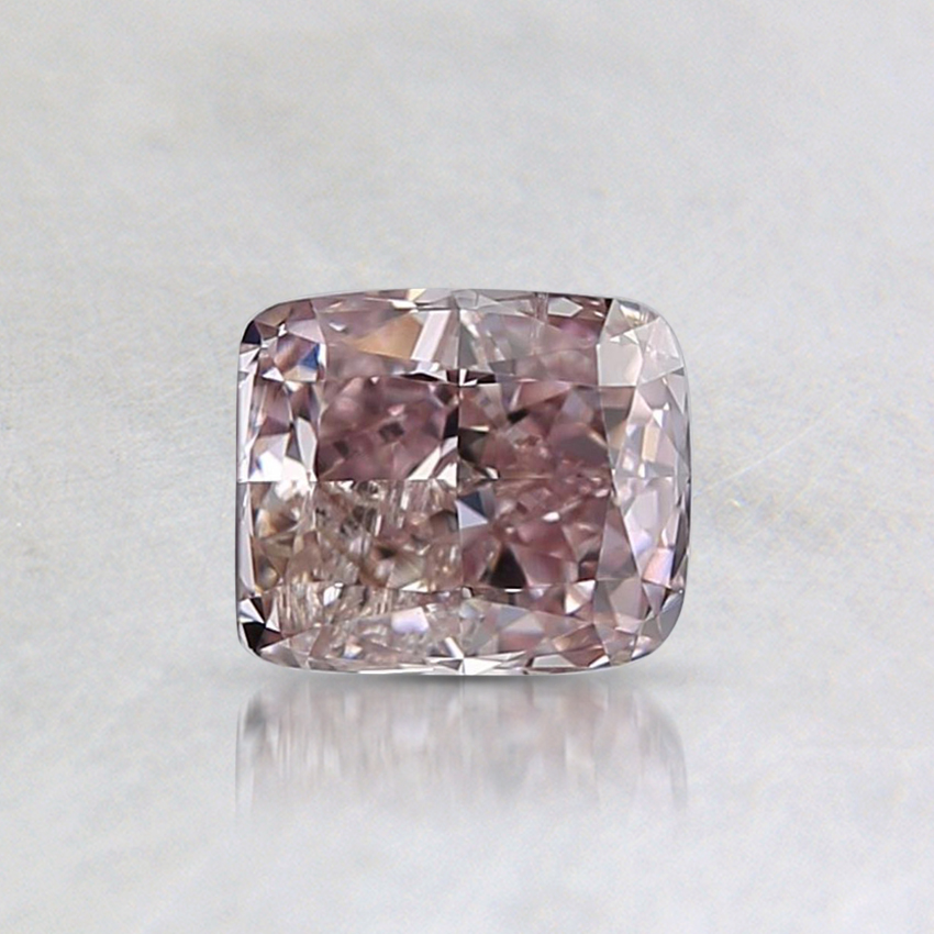 0.59 Ct. Fancy Brownish Pink Cushion Diamond