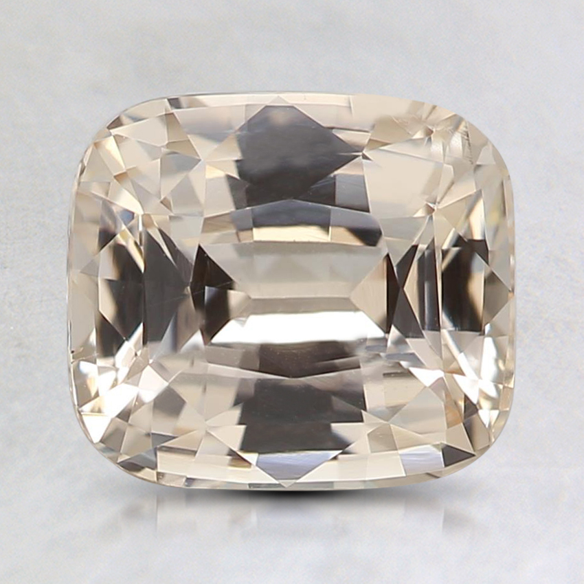 7.9x7mm Unheated Peach Cushion Sapphire