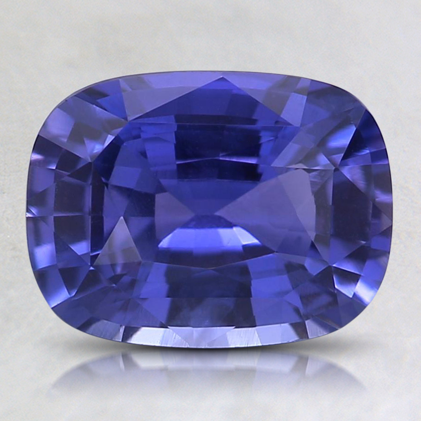8.8x6.6mm Unheated Purple Cushion Sapphire