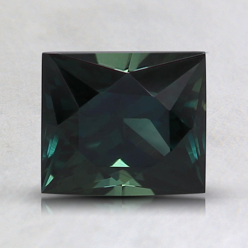 6.6x5.8mm Teal Princess Sapphire