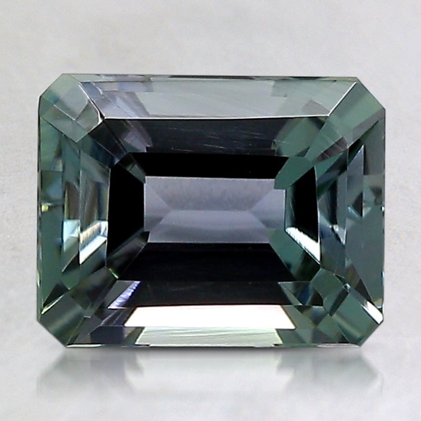 8.4x6.6mm Unheated Parti-Color Emerald Tanzanite