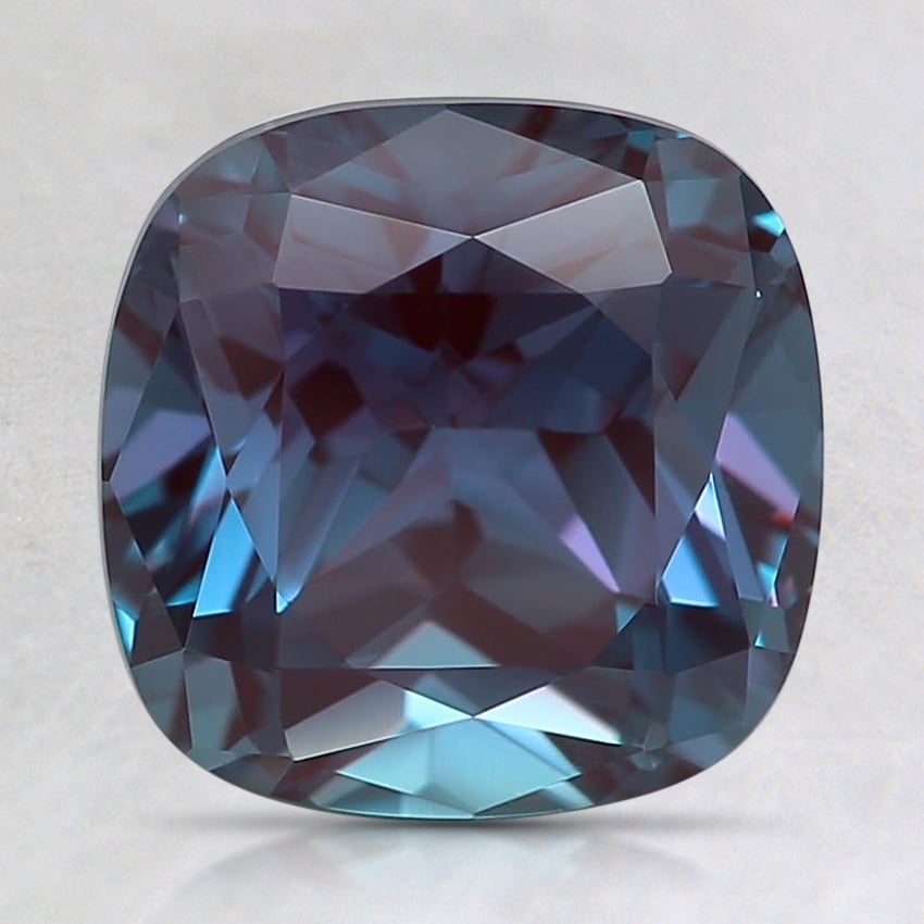 8mm Color Change Cushion Lab Created Alexandrite