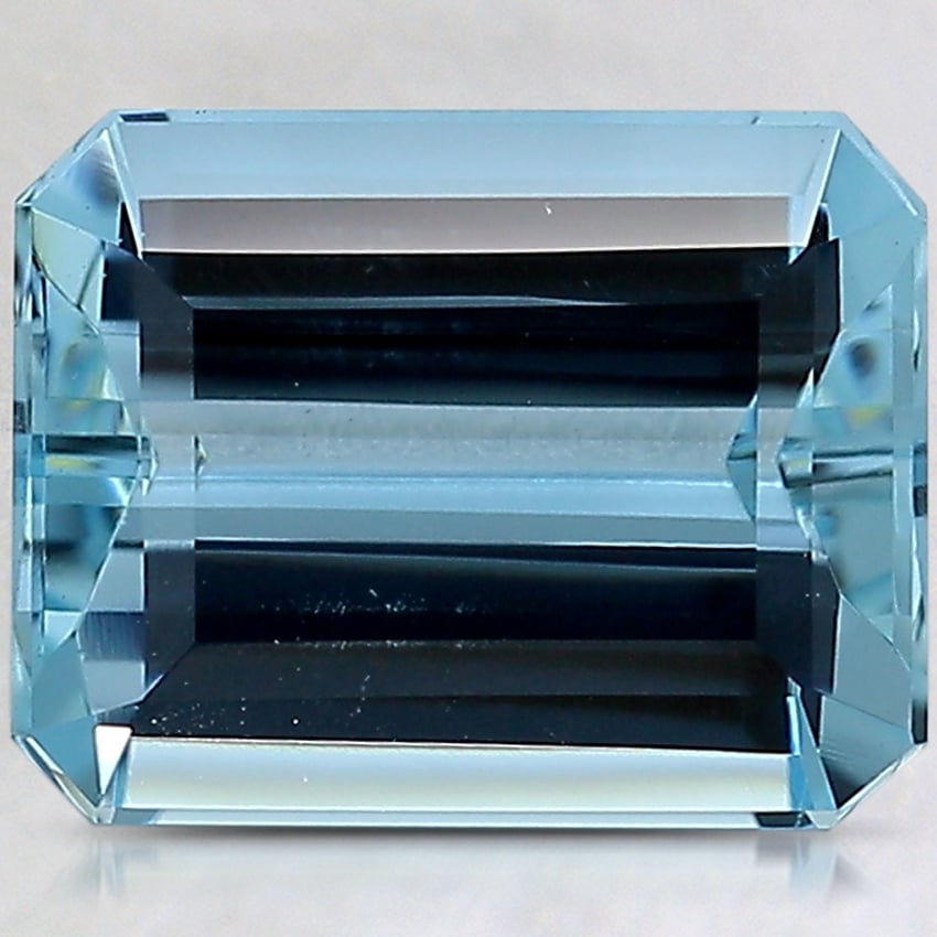 9.9x7.8mm Emerald Aquamarine