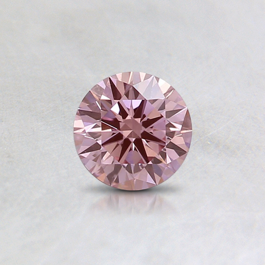 0.33 Ct. Fancy Intense Pink Round Lab Grown Diamond
