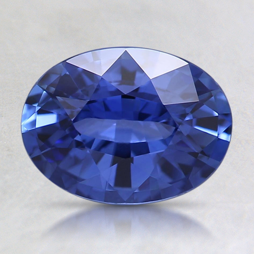 8.5x6.4mm Premium Blue Oval Sapphire
