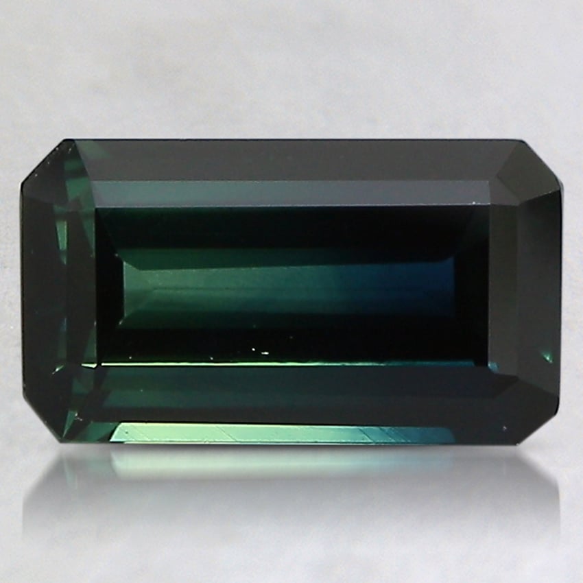 9.4x5.4mm Unheated Bi-Color Emerald Australian Sapphire