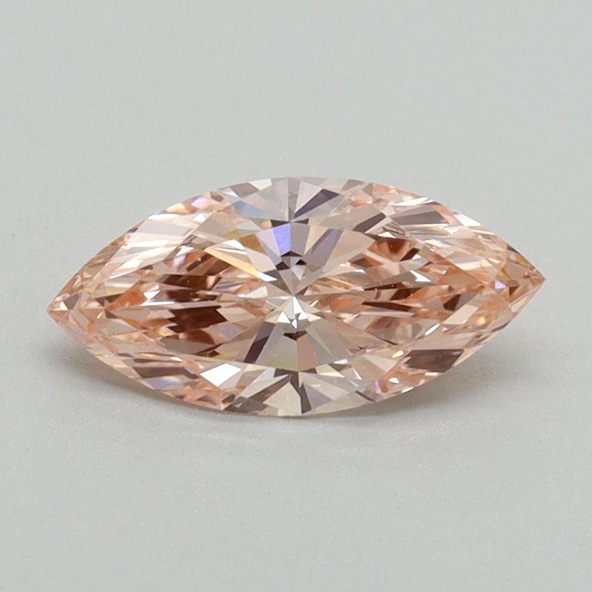 0.76 Ct. Fancy Intense Pink Marquise Lab Grown Diamond
