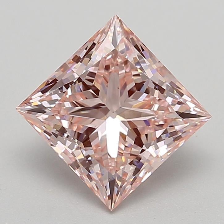 2.75 Ct. Fancy Intense  Pink Princess Lab Grown Diamond