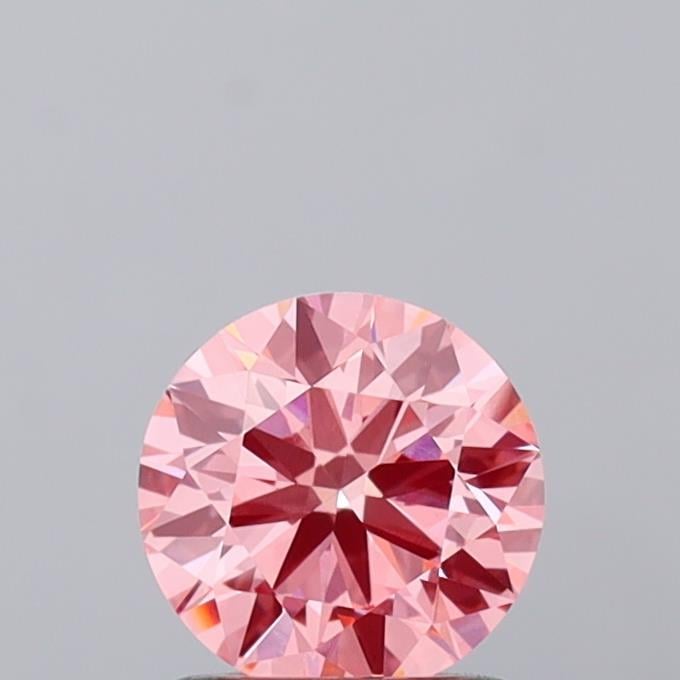 1.07 Ct. Fancy Vivid  Pink Round Lab Grown Diamond