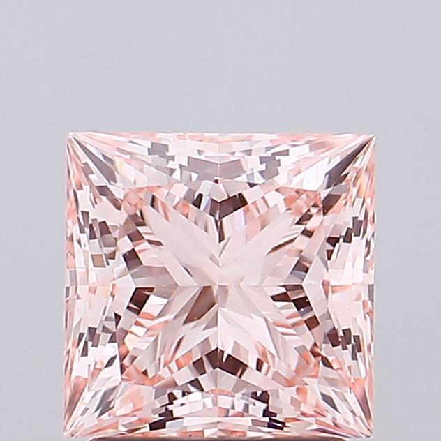 1.77 Ct. Fancy Intense Pink Princess Lab Grown Diamond