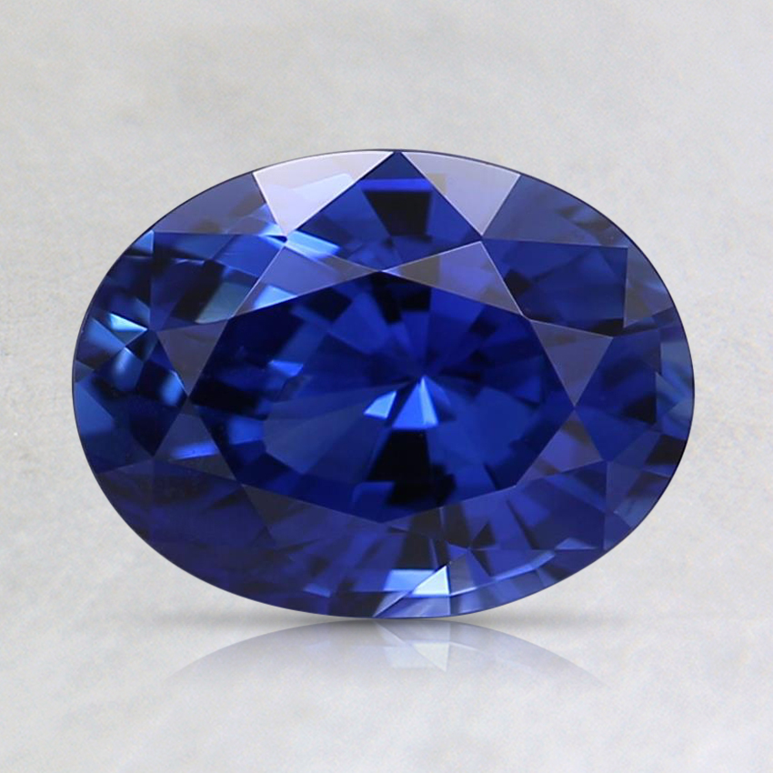 8.1x6.1mm Super Premium Blue Oval Sapphire
