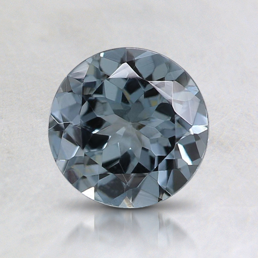 6.4mm Gray Round Spinel