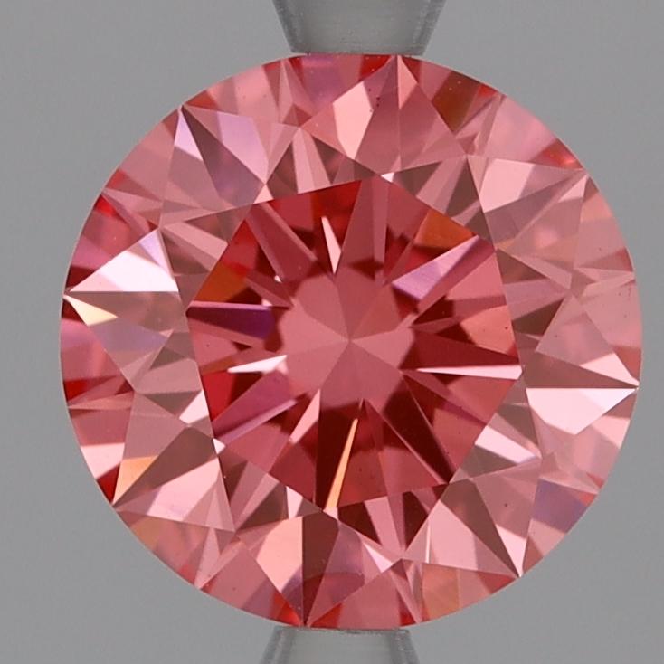 2.09 Ct. Fancy Vivid Pink Round Lab Grown Diamond