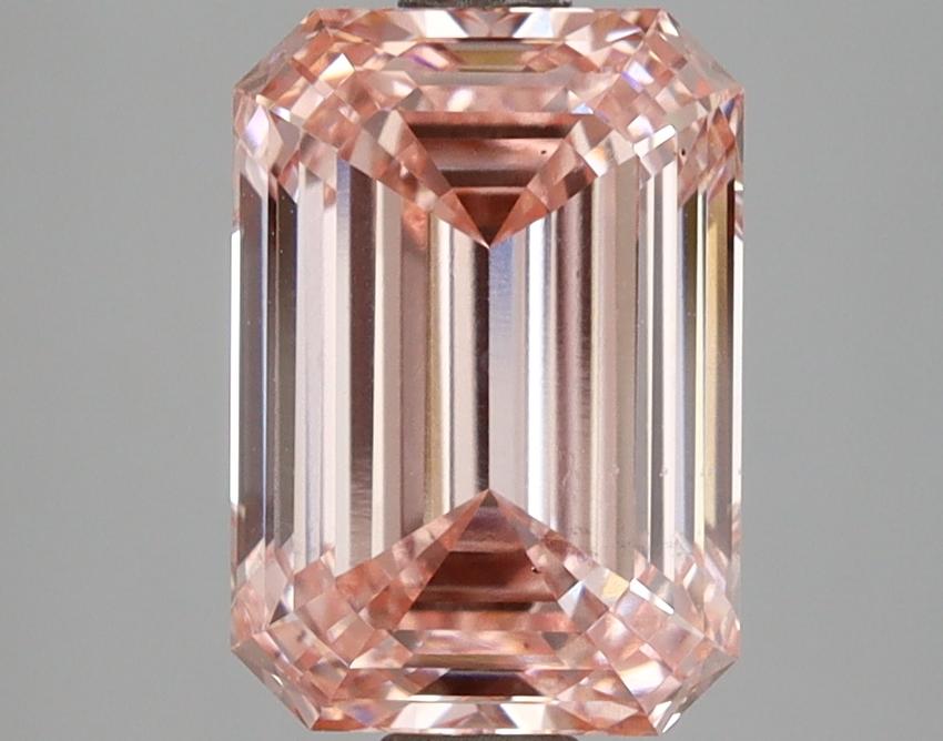 3.01 Ct. Fancy Intense Pink Emerald Lab Grown Diamond