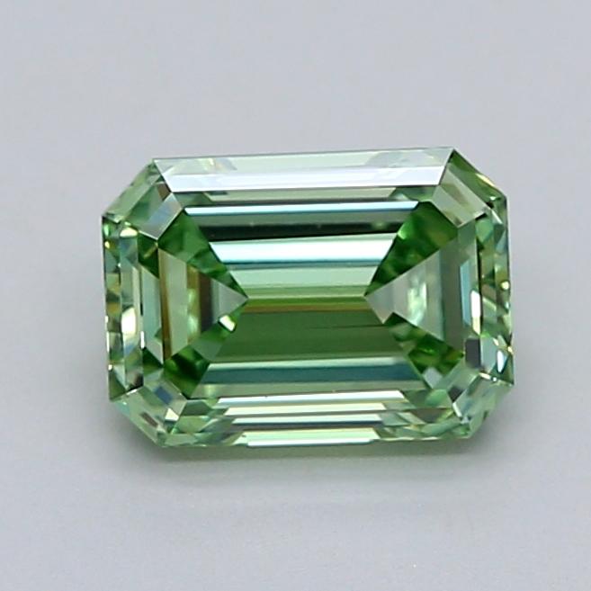 2.06 Ct. Fancy Vivid  Green Emerald Lab Grown Diamond