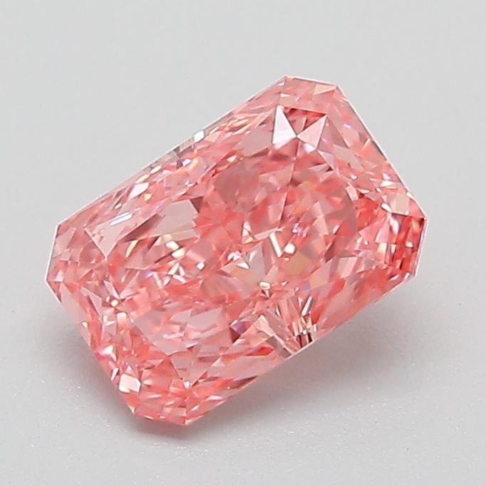 1.02 Ct. Fancy Pink Radiant Lab Grown Diamond