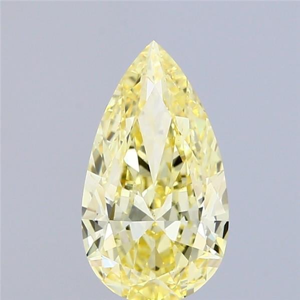 1.50 Ct. Fancy Yellow Pear Lab Grown Diamond