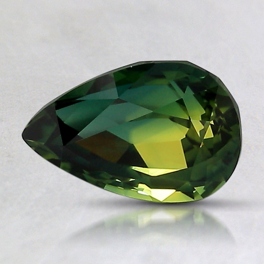 8.5x5.7mm Bi-Color Pear Australian Sapphire