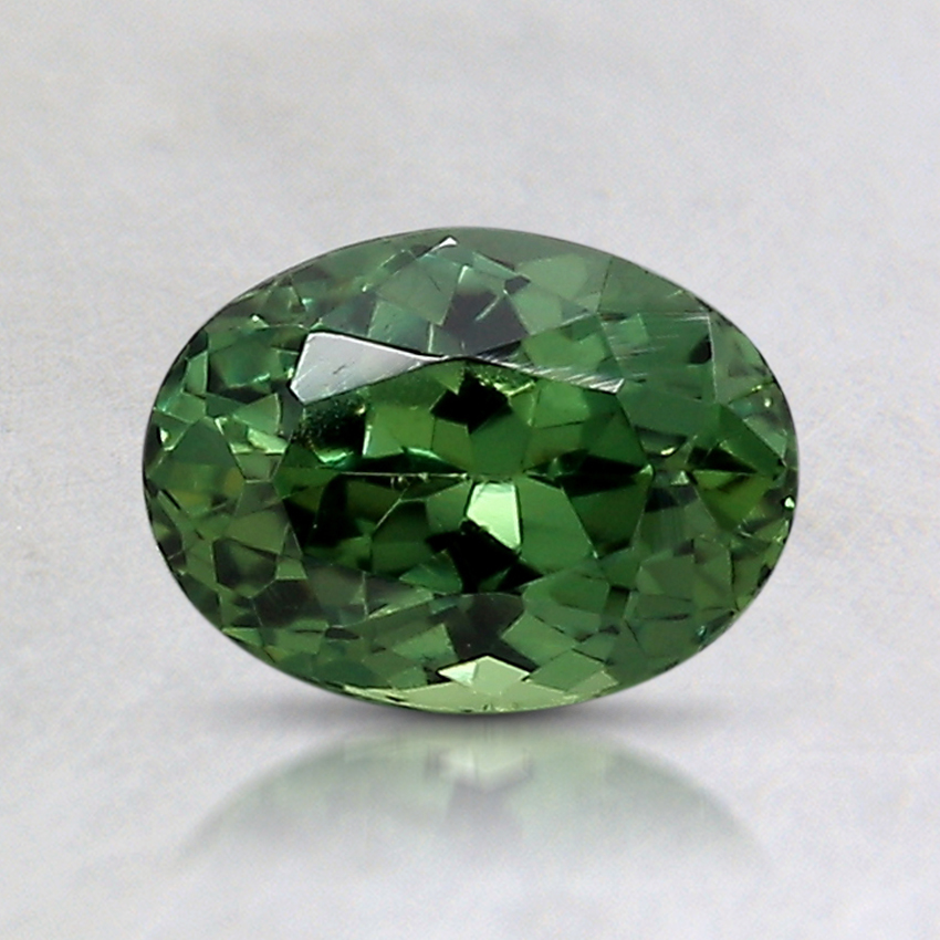7.1x5.2mm Unheated Teal Oval Kenyan Sapphire