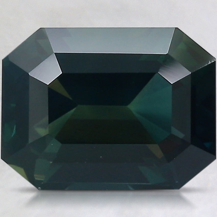 10.1x7.6mm Teal Emerald Sapphire