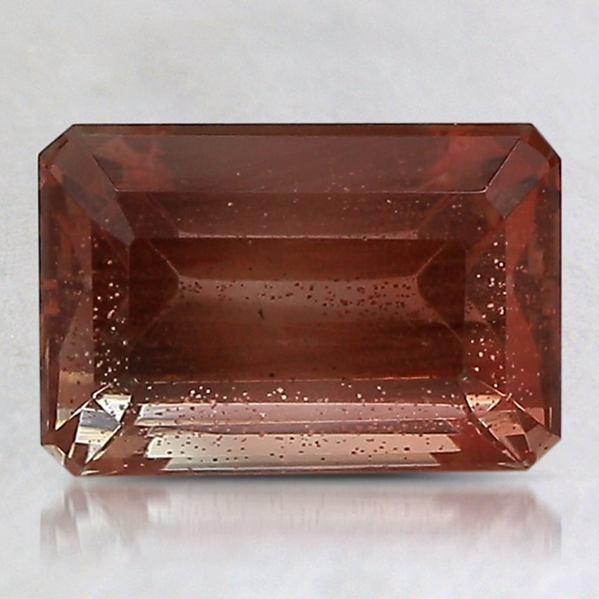 8.9x6mm Unheated Orange Emerald Oregon Sunstone