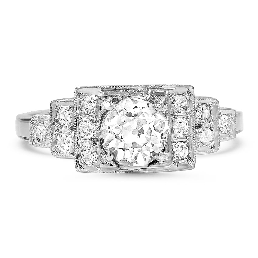 Art Deco Diamond Vintage Ring