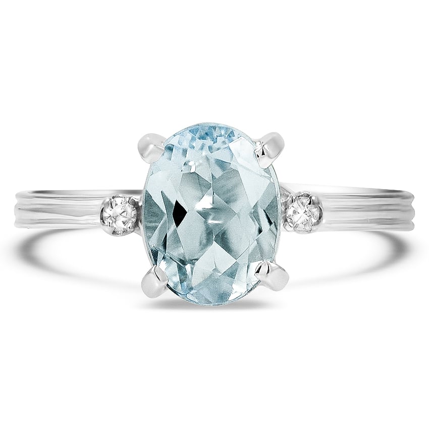 Retro Aquamarine Vintage Ring