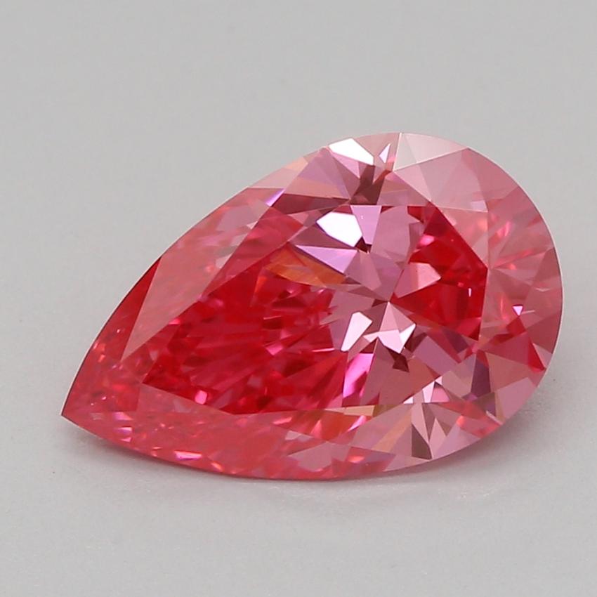 1.05 Ct. Fancy Vivid Pink Pear Lab Grown Diamond